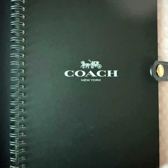 Coach Cherry Print Tote Set - Blue and Pink - Picture 4 of 6